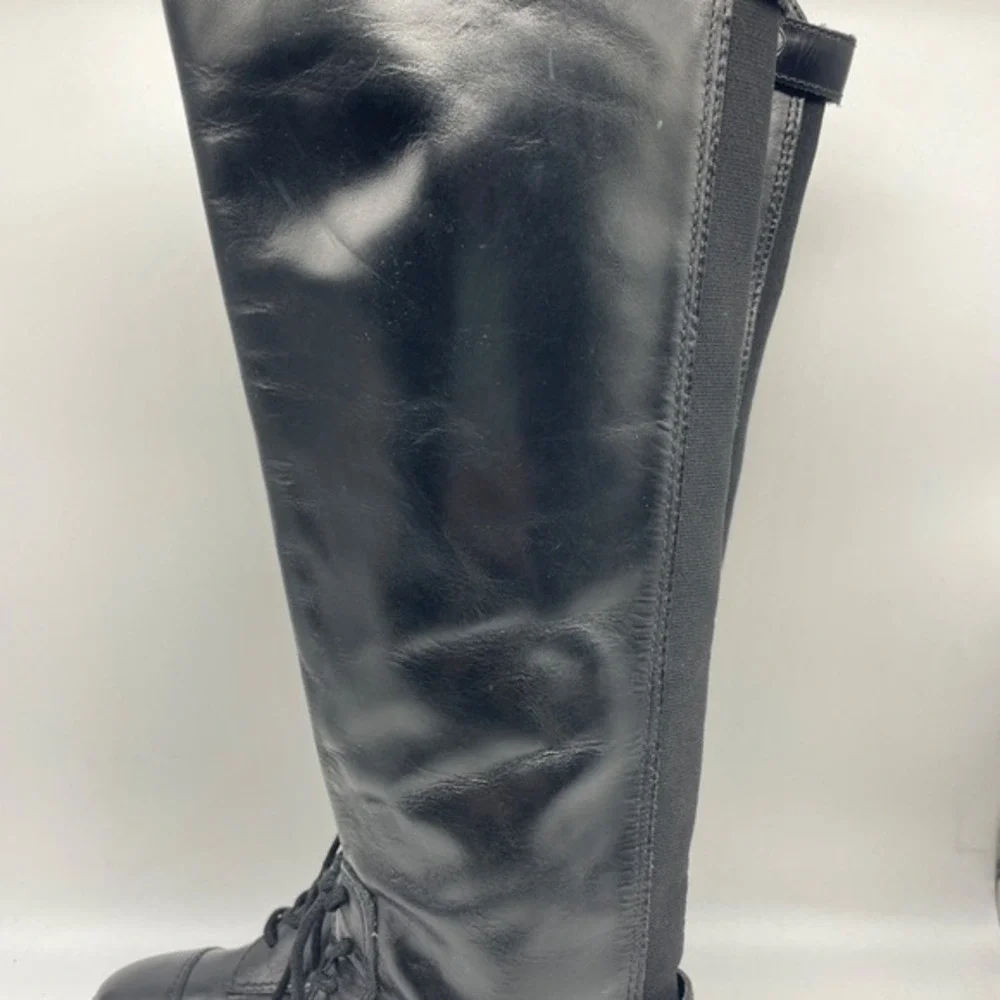Vince Camuto Women's Siridola Leather Almond toe Over‎ The Knee Boots Size 6M